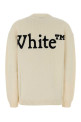 Ivory wool blend sweater OFF WHITE (2FE00533T)