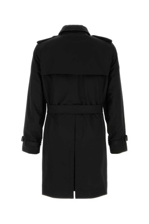 Black gabardine Kensington trench coat Black BURBERRY (8131143)