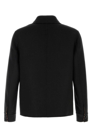 Black wool jacket BURBERRY (8133180)
