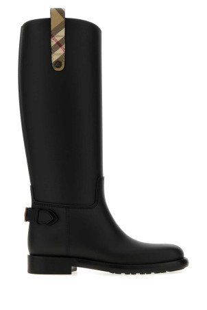 Black rubber boots Black BURBERRY (8135200)