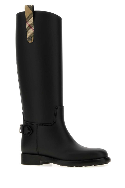 Black rubber boots Black BURBERRY (8135200)
