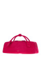 Fluo pink suede Teckel handbag ALAIA (AA1S06026CA328)