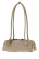 Dove grey nabuk Teckel shoulder bag ALAIA (AA1S06029CA214)