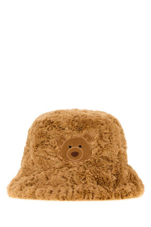 Biscuit eco fur Bartholomew Bear bucket hat Beige JELLYCAT (BARB4BHL)