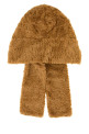 Biscuit eco fur Bartholomew Bear Bundlesnug hat Beige JELLYCAT (BARB4HOOD)