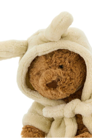 Bartholomew Bear â€˜Bathrobeâ€™ Brown JELLYCAT (BARM2BR)