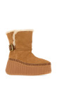 Caramel suede Nama ankle boots CHLOE (CH26W14MTX)