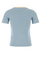 Light blue cotton t-shirt CHLOE (CH26WJH08787)
