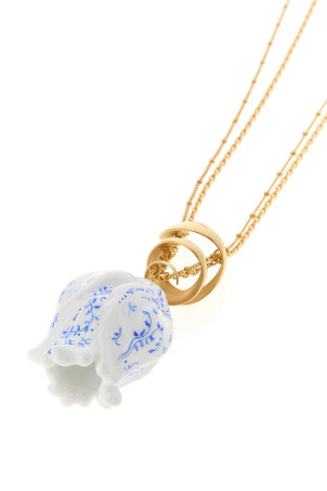 Gold metal ChloÃ© Bloomcraft necklace CHLOE (CH26WJN28BER)