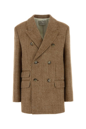 Embroidered wool blend blazer AMI (FBV776WV0214)