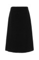 Black wool blend skirt Black FENDI (FQ7757B1U1)