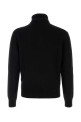 Black cashmere blend sweater AMI (HKS833005)