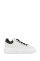 White leather H-Stripes sneakers HOGAN (HXM6450FC60LE9)
