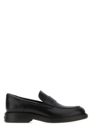 Black leather  H704 loafers BLUE HOGAN (HXM7040FZ10UWN)