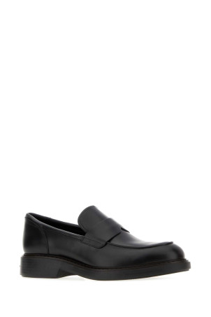 Black leather  H704 loafers BLUE HOGAN (HXM7040FZ10UWN)