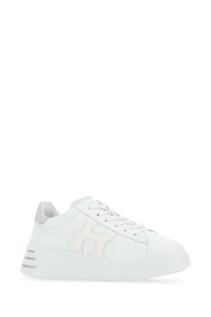 White nappa leather Rebel sneakers HOGAN (HXW5640DN61QYQ)