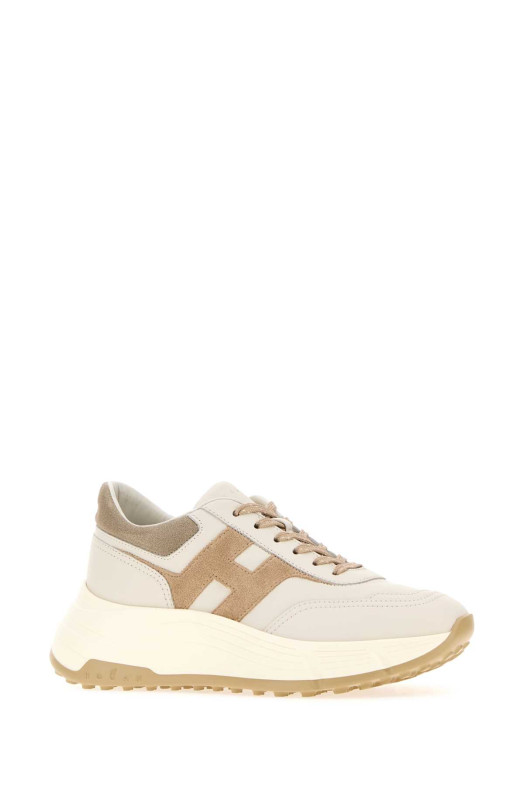Beige leather H669 sneakers HOGAN (HXW6690FR30UI4)