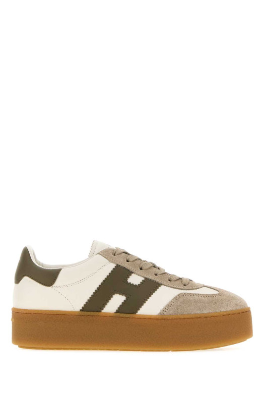 Multicolor leather and suede H698 sneakers HOGAN (HXW6980FB60UHC)