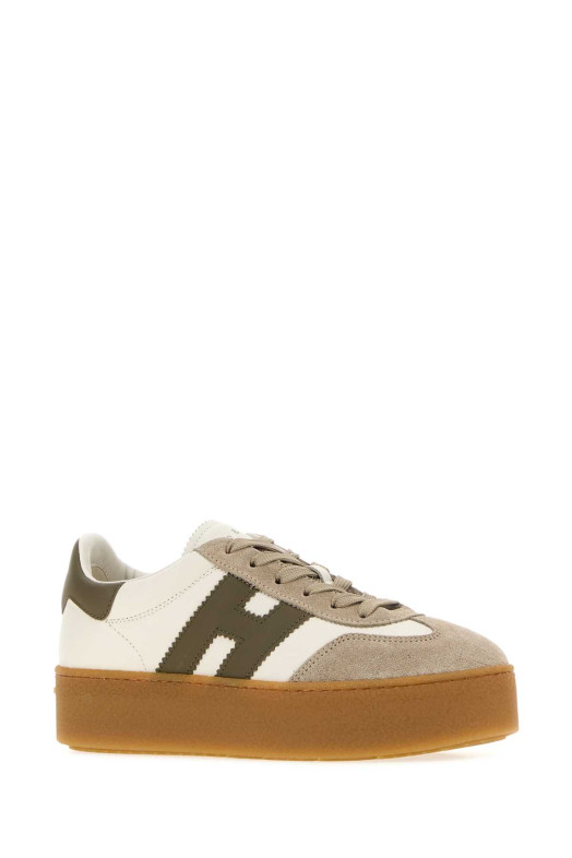 Multicolor leather and suede H698 sneakers HOGAN (HXW6980FB60UHC)