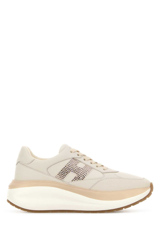 Ivory leather Maxi Active sneakers HOGAN (HXW7140GF40V93)