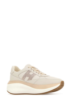 Ivory leather Maxi Active sneakers HOGAN (HXW7140GF40V93)
