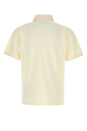 Cream piquet polo shirt PALM ANGELS (PAMGB002FB006)