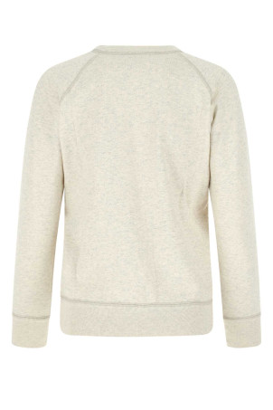 Melange sand cotton blend Milly sweatshirt ISABEL MARANT ETOILE (SW003700M017E)