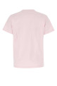 Light pink stretch lyocell t-shirt GANNI (T3357)