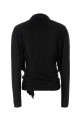 LS OPEN NECK DRAPED VISCOSE JERSEY TOP BALMAIN (TO0000000012)