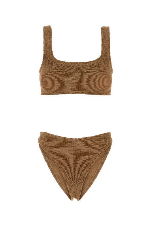 Camel stretch nylon Xandra bikini HUNZA G (XANDRA)