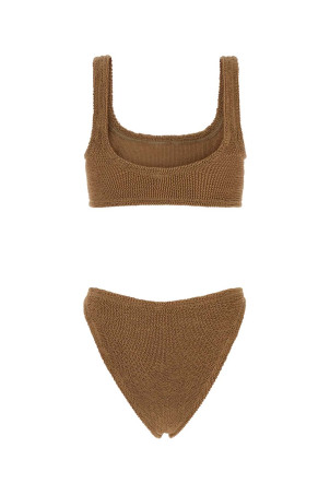 Camel stretch nylon Xandra bikini HUNZA G (XANDRA)