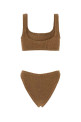 Camel stretch nylon Xandra bikini HUNZA G (XANDRA)