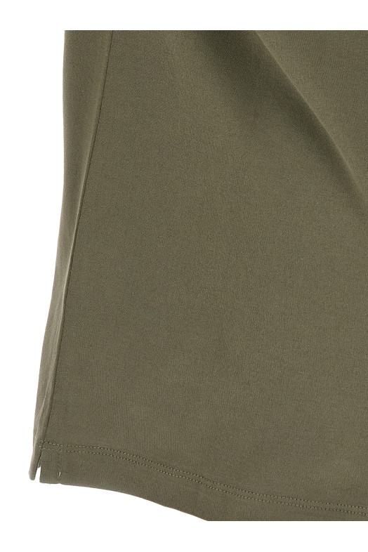 Футболка с логотипом, зелёная BRUNELLO CUCINELLI M0B138440CSR69