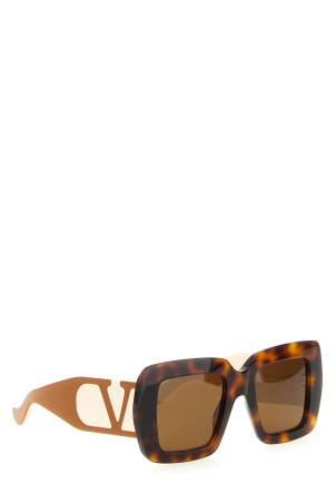 Valentino Garavani ' VLogo' sunglasses Brown