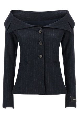 Bardazzi x PINKO 'Biancale' blazer Blue