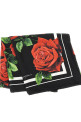 'Rose' scarf Black