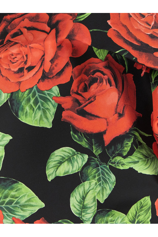 'Rose' scarf Black