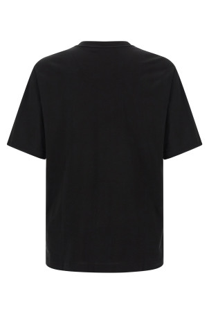 Logo patch t-shirt Black
