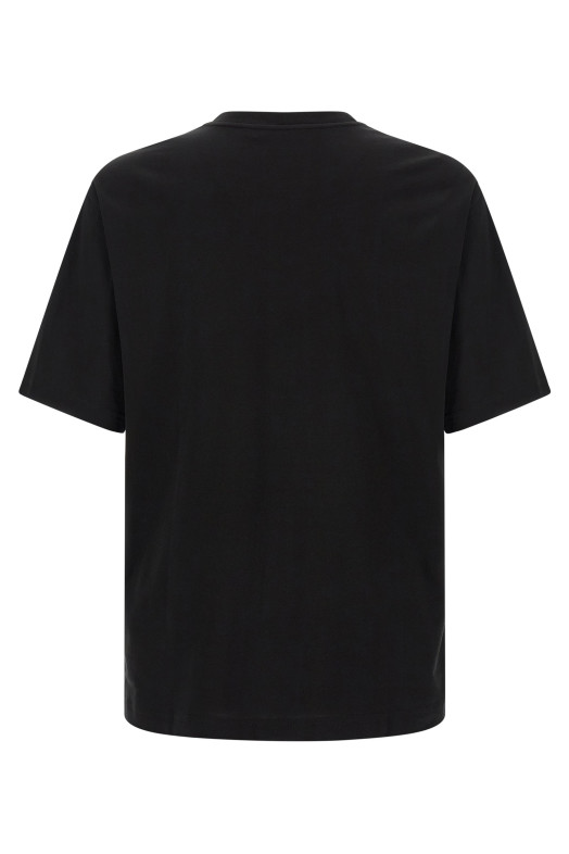 Logo patch t-shirt Black