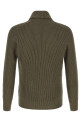 Malfilé cotton cardigan Green