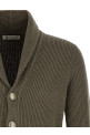 Malfilé cotton cardigan Green