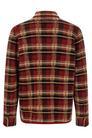 'Plaid Work' shirt Red