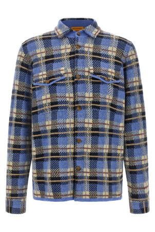 'Plaid Work' shirt Blue