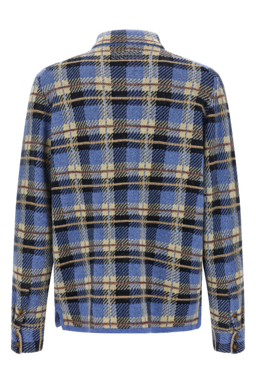 Рубашка «Plaid Work», синяя M35710AMDELFTBLUECOMBO