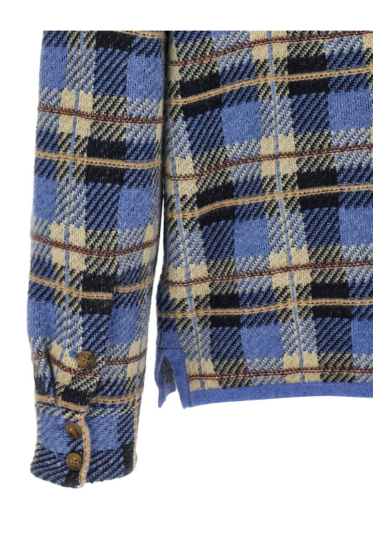 Рубашка «Plaid Work», синяя M35710AMDELFTBLUECOMBO