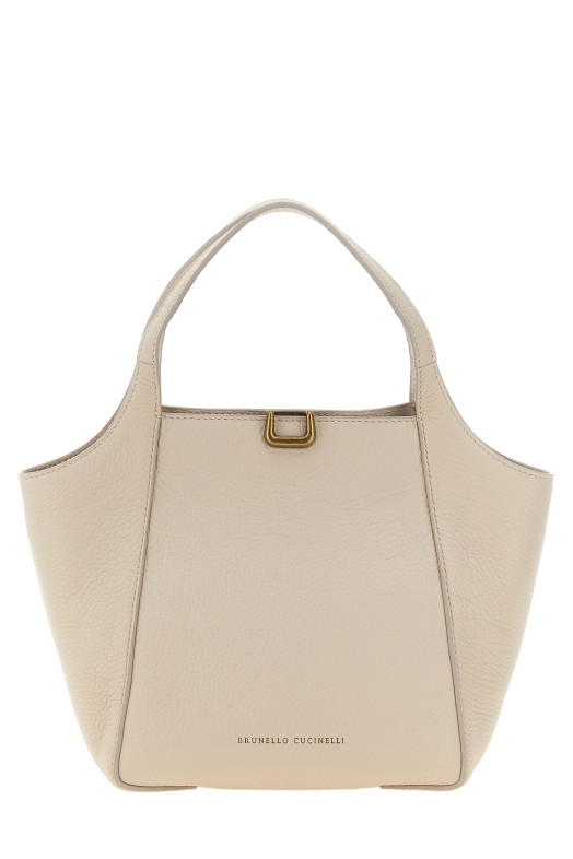 'Sartorial Bucket' small handbag Beige