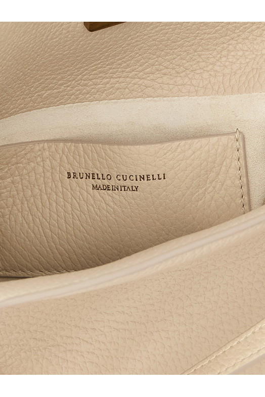 'Sartorial Bucket' small handbag Beige