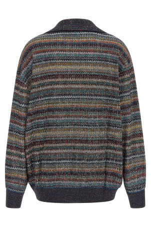 Поло з пряжею «ламе», різнокольорове MISSONI DS26WN34BC006QSMSQW
