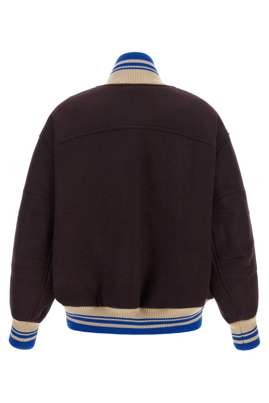 'Valdi' bomber jacket Purple