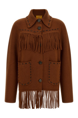 Куртка «Western Fringe», коричневая W48019JMBURNTSIENNA